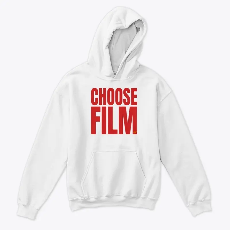 CHOOSE FILM White Hoodie